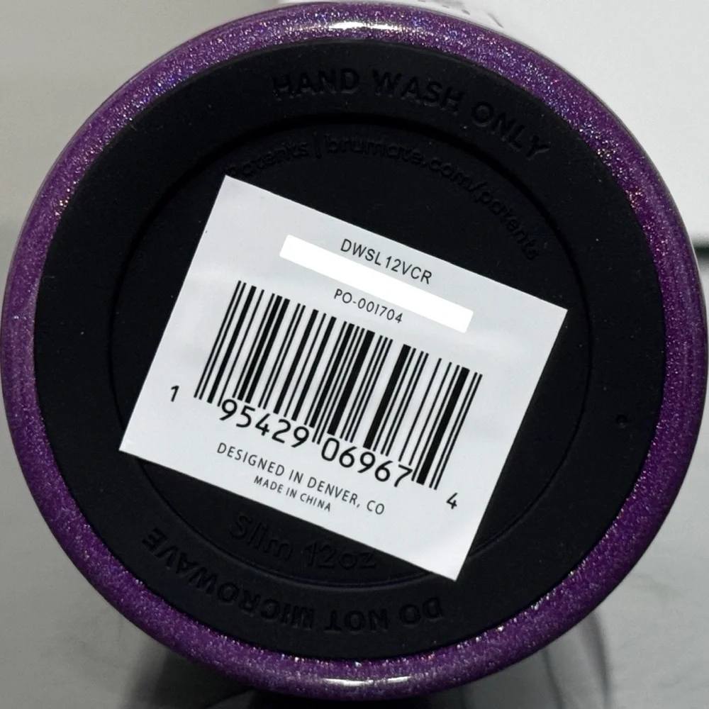 BRUMATE Hopsulator Slim 12oz Can Cooler, VIOLET‎ CRUSH